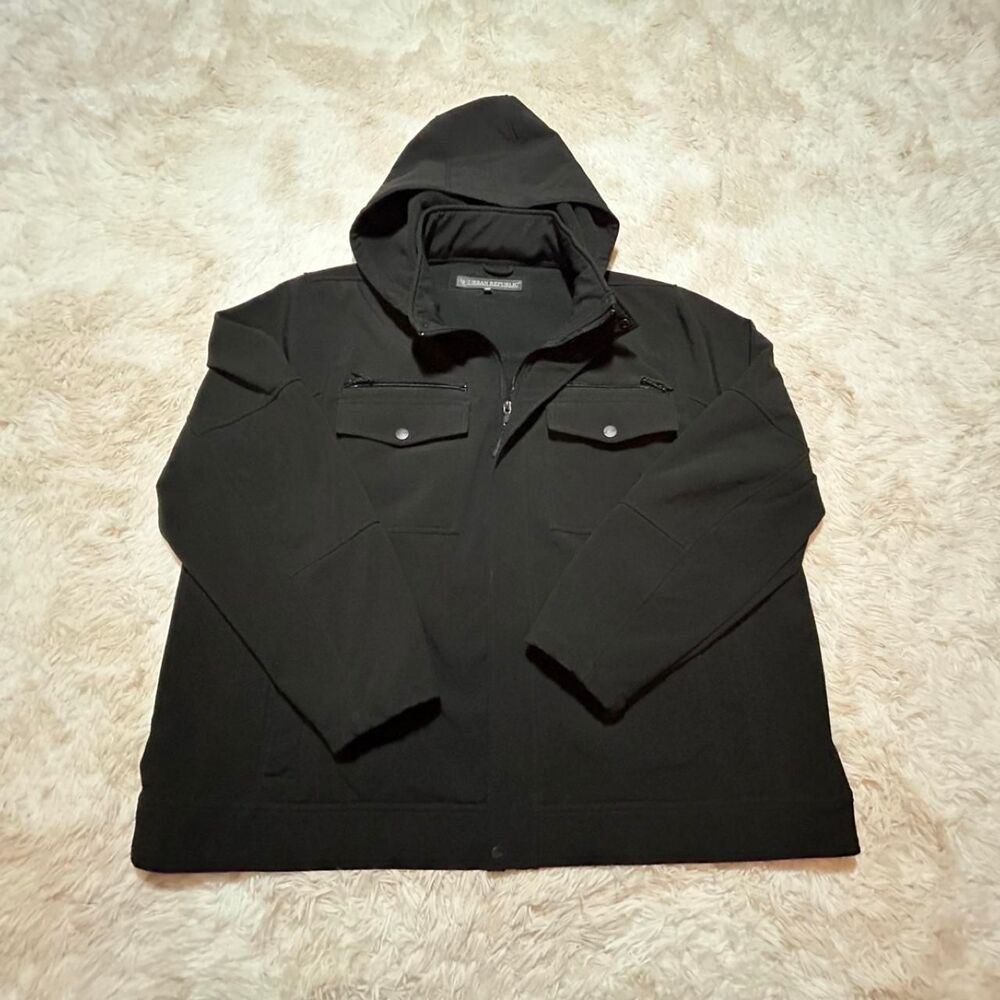 Urban-republic Men's Black Jacket
